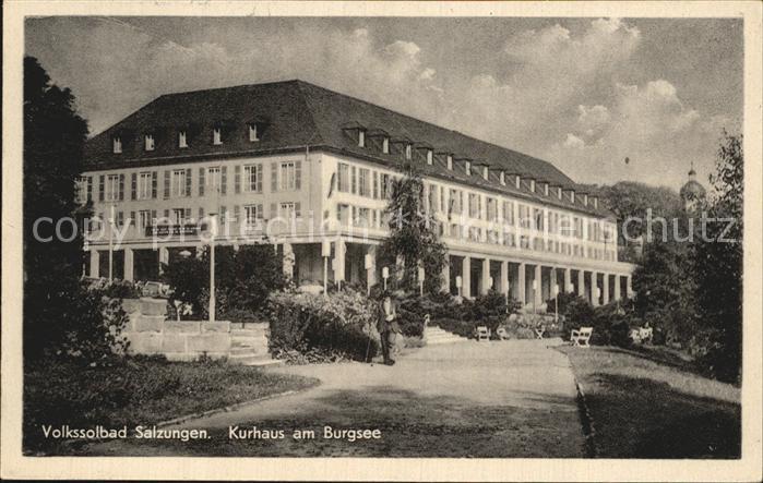Bad Salzungen Kurhaus am Burgsee