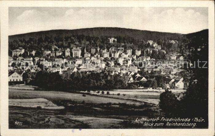 Friedrichsroda mit Reinhardsberg