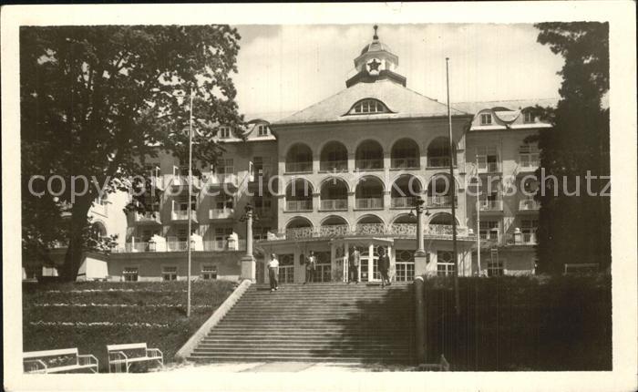 Lazne Jesenik Gebaeude