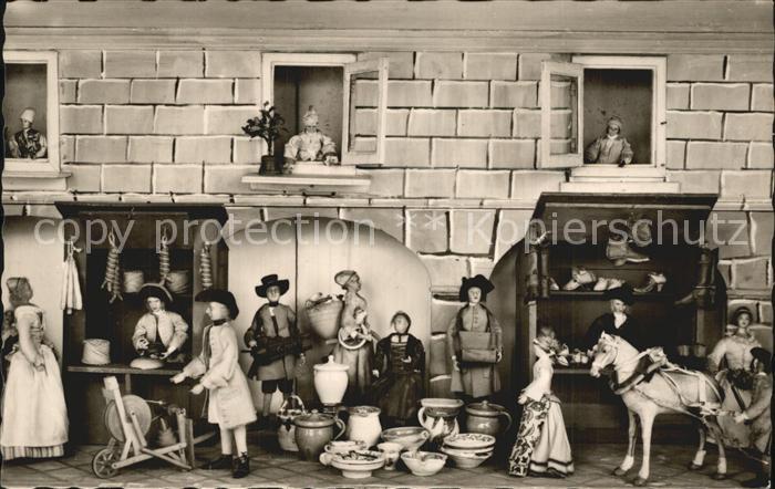 Arnstadt Ilm Schlossmuseum Puppenstadt Markt