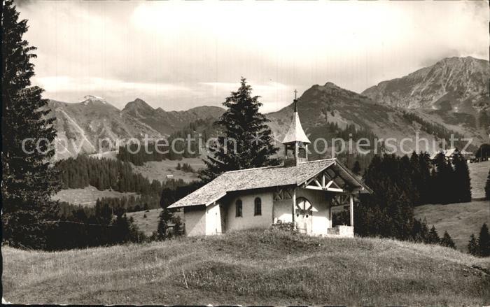 Hirschegg Kleinwalsertal Vorarlberg Kapelle im Waeldele