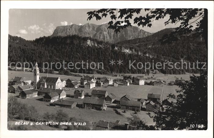 Bezau Vorarlberg gegen Canisfluh