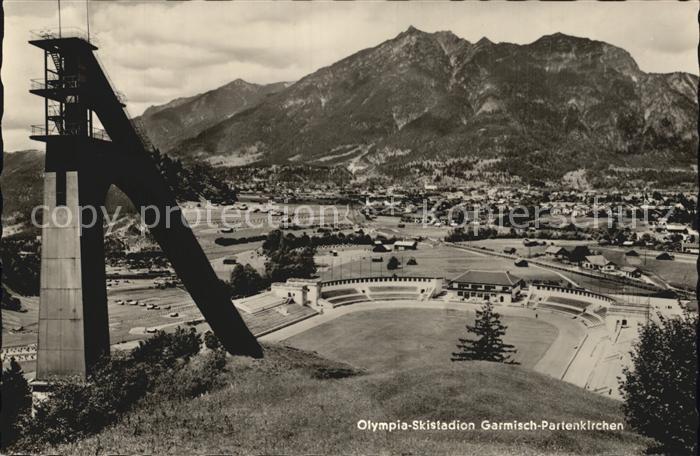 GARMISCH-PARTENKIRCHEN Bayern Olympia Skistadion Sprungschanze