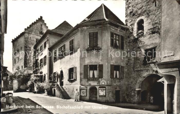Markdorf Baden Bischofsschloss mit Untertor