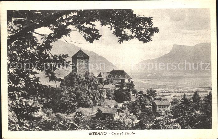 Merano Meran Castel Tirolo