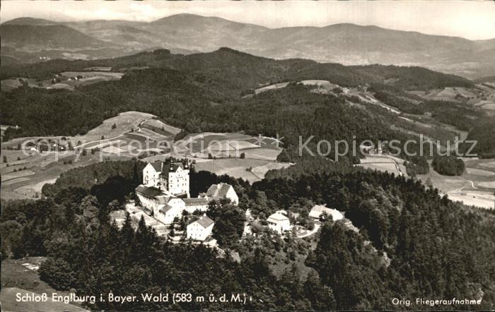 Englburg Niederbayern Fliegeraufnahme Schloss