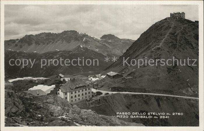 Passo dello Stelvio Pizzo Garibaldo