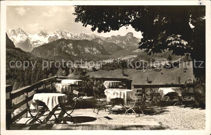 Unken Blick vom Gasthaus Mellek mit Loferer Steinberge