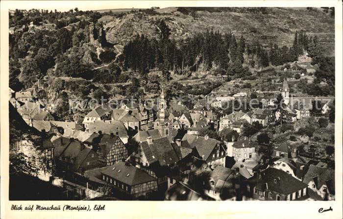 Monschau Montjoie NRW Fliegeraufnahme