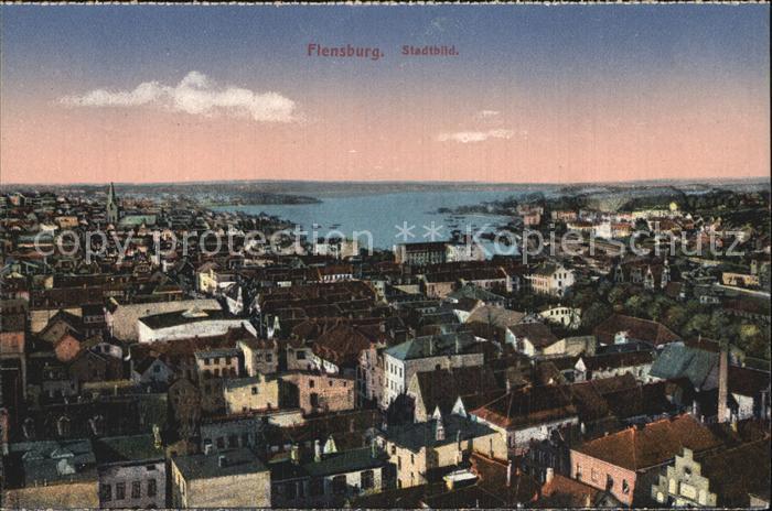 Flensburg Fliegeraufnahme