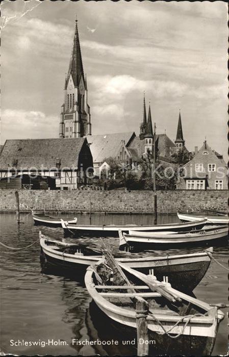 Schleswig Holstein Fischerboote Dom