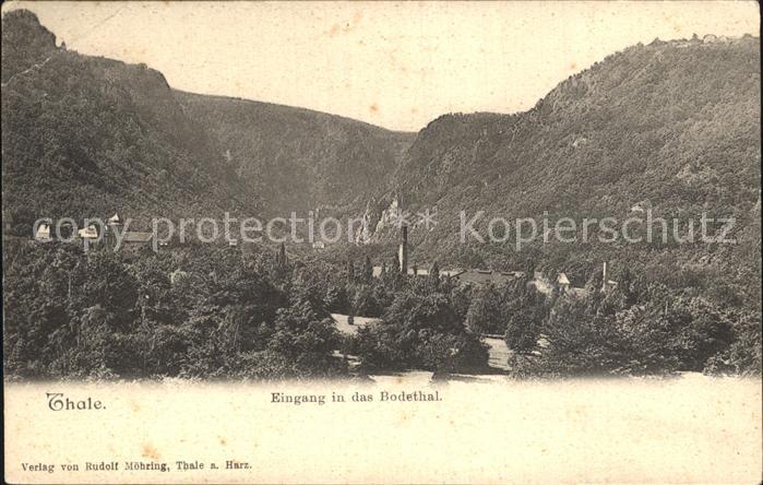 Thale Harz mit Bodetal