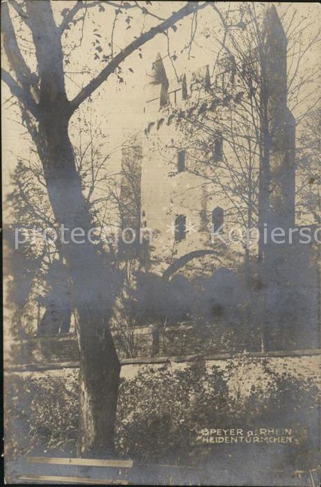 Speyer Rhein Heidentuermchen