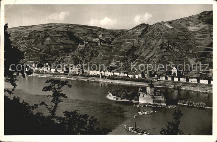 Kaub mit Burg Gutenfels