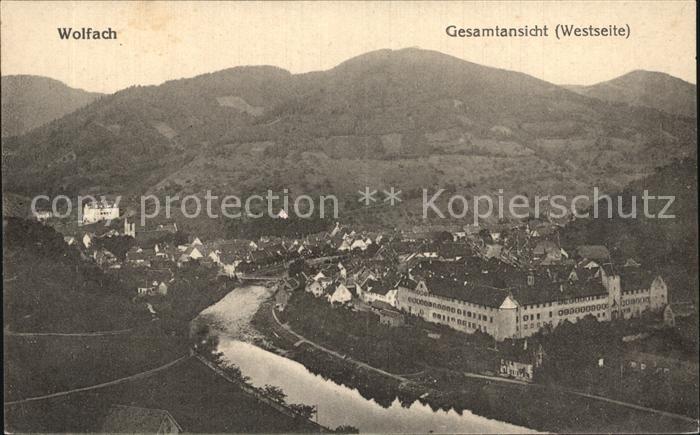 Wolfach Partie mit Fluss