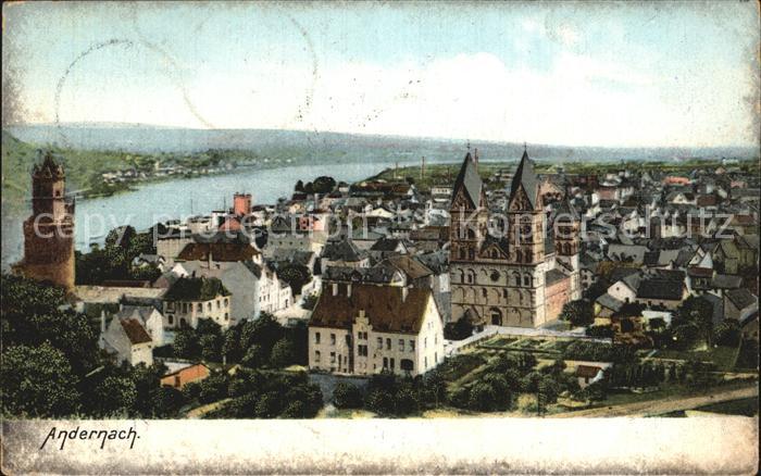 Andernach Rhein Rheinland-Pfalz