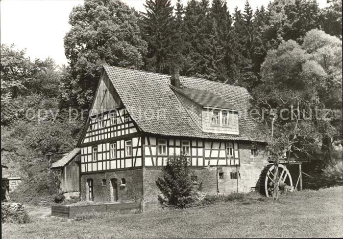 Biberau Rote Muehle im Bibergrund