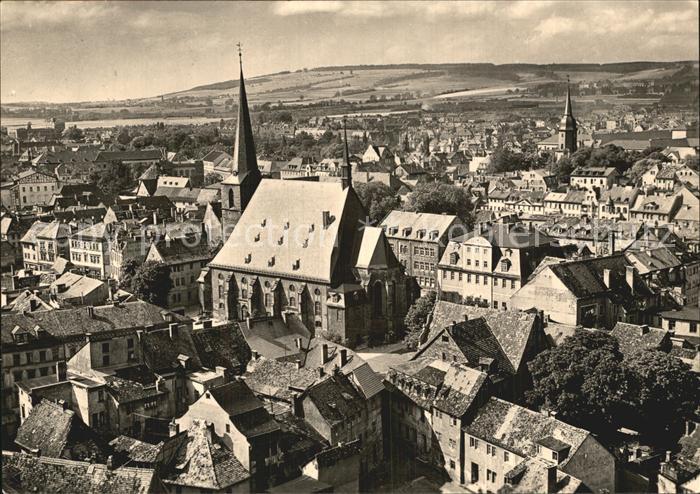 Weimar Thueringen Kirchenpartie