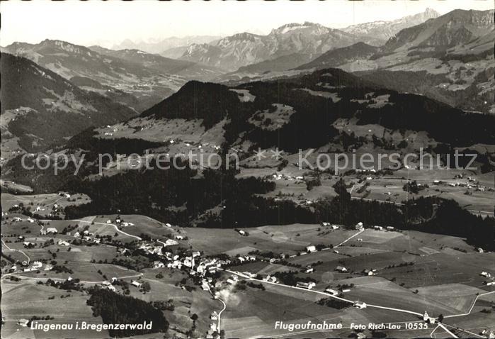 Lingenau Vorarlberg Fliegeraufnahme