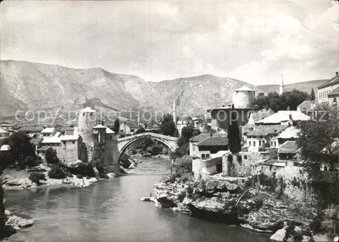 Dubrovnik Ragusa Partie an der Steinbruecke