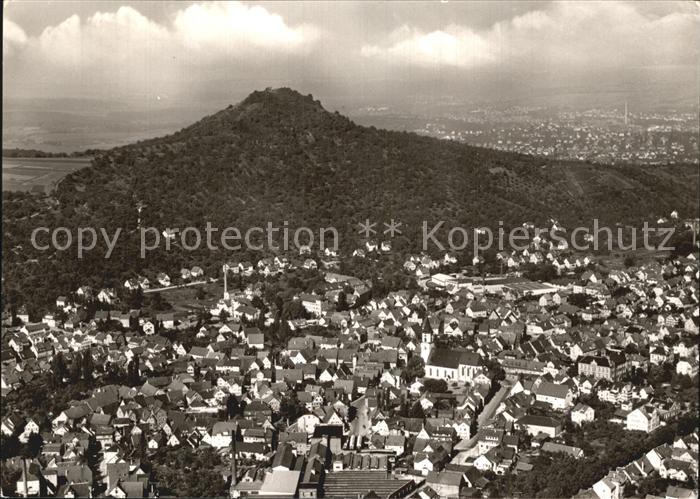 Pfullingen Fliegeraufnahme mit Georgen Berg