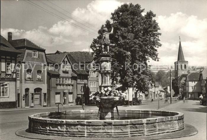 Vacha Martk mit Brunnen