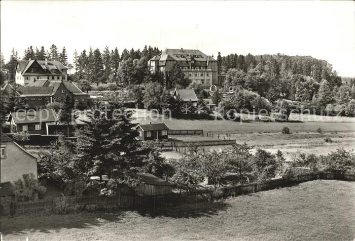 Friedrichsbrunn Harz Sanatorium Ernst Thaelmann