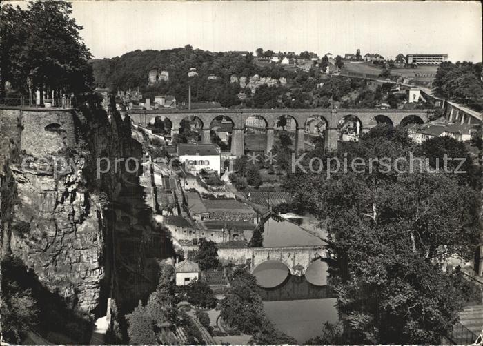 LUXEMBOURG  Luxemburg Viaduc de Clausen et Stierchen