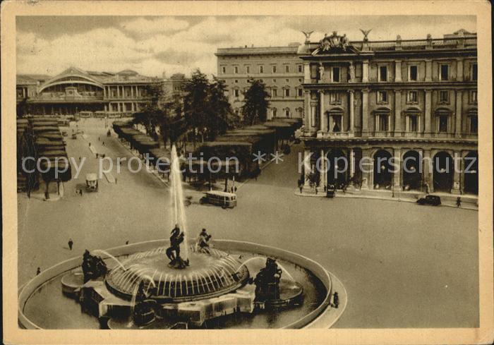 Roma Rom Piazza Esedra Fontana delle Najadi
