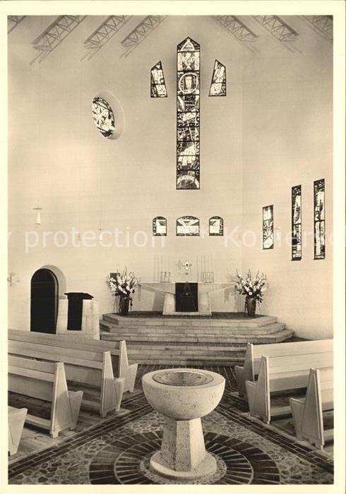 Rottach-Egern Auferstehungskirche innen