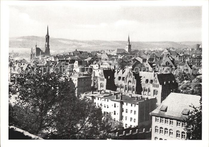 Waldenburg Sachsen Blick von der Schillerhoehe