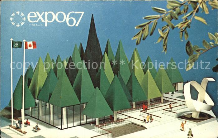 Expositions Expo67 Pavillon de l'Association Canadienne des Pates