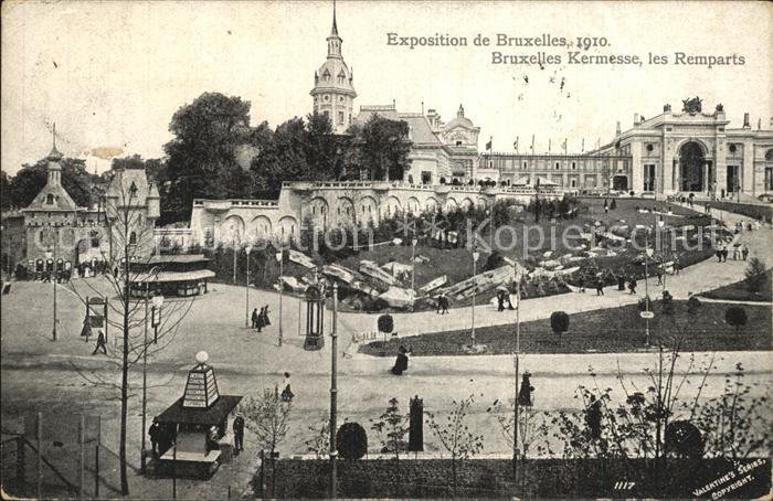 Exposition Universelle Bruxelles 1910 Les Remparts