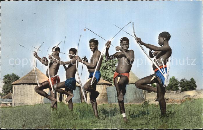 Typen Afrika Coniaguis tirant a l'Arc