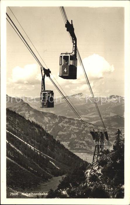 Seilbahn Nebelhorn Oberstdorf