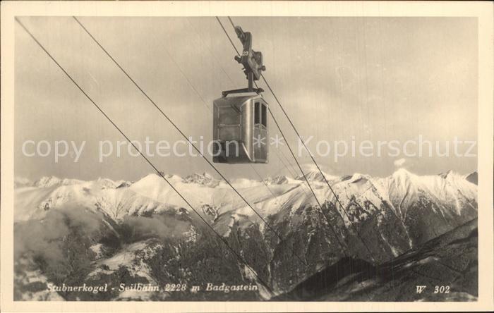 Seilbahn Stubnerkogel Badgastein