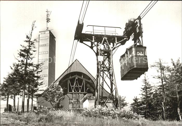 Seilbahn Oberwiesenthal Erzgebirge Fichtelberg