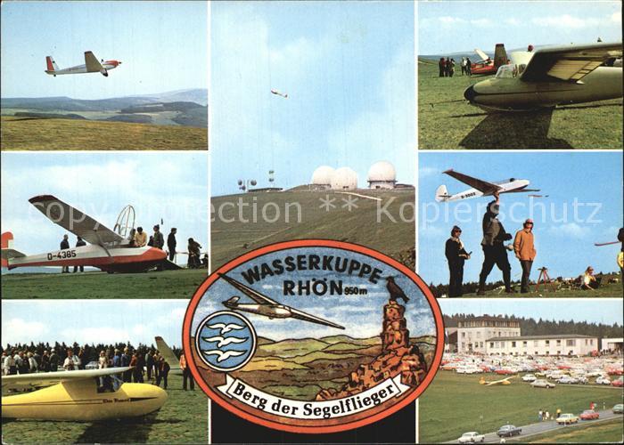 Segelflug Gliding Vol-Voile Vuolo-a-Vela Volo-a-Vela-- Wasserkuppe Rhoen Modellf