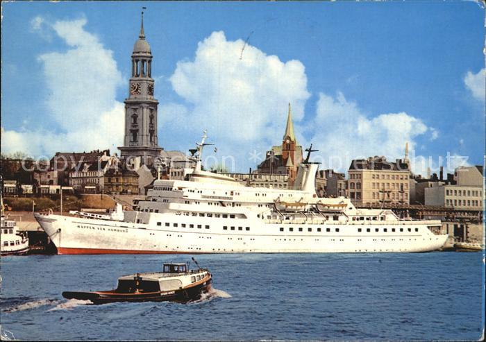 Faehre Ferry Bac Traghetto-- Hamburg St. Pauli-Landungsbrücken Micha