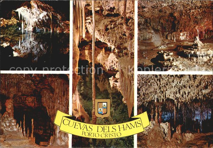 Hoehlen Caves Grottes Cuevas dels Hams Porto Cristo Mallorca