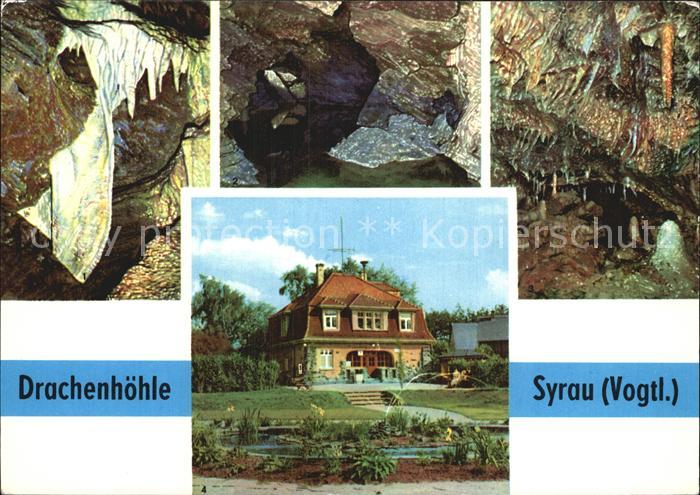 Hoehlen Caves Grottes Drachenhoehle Syrau Elefantenohr Grosser See