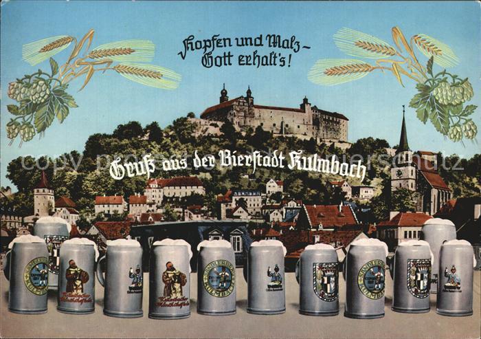 Bier Kulmbach Bierkruege