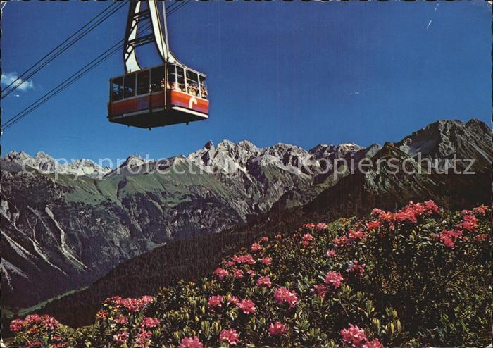 Seilbahn Fellhorn Oberstdorf Trettach Maedelegabel