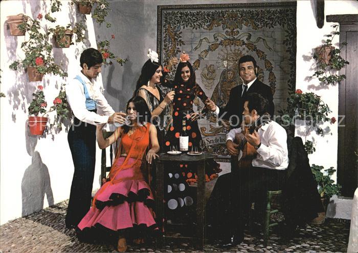 Tanz Taenzer Escena Tipica Andaluza