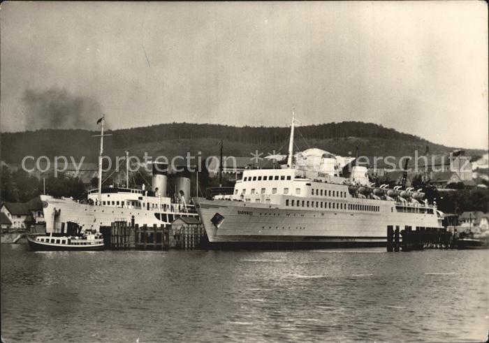 Faehre Ferry Bac Traghetto-- MS Sassnitz Schiffswerft Neptun Rostock
