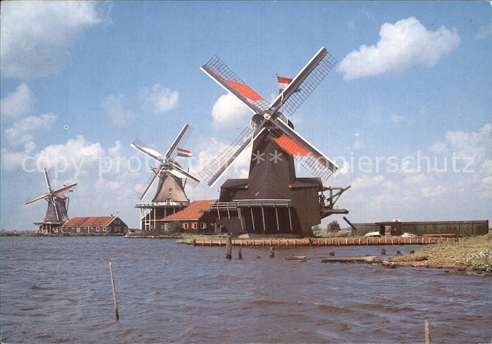 Windmuehle Zaanse Schans te Zaandam
