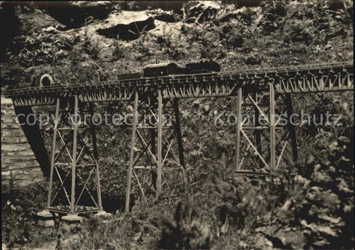 Bruecken Bridges Ponts Waschleithe Eisenbahnbrücke Grünhain-El