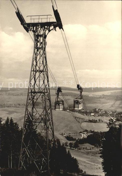 Seilbahn Oberwiesenthal Erzgebirge