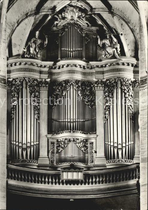 Kirchenorgel Dom Freiberg Sachsen Silbermannorgel