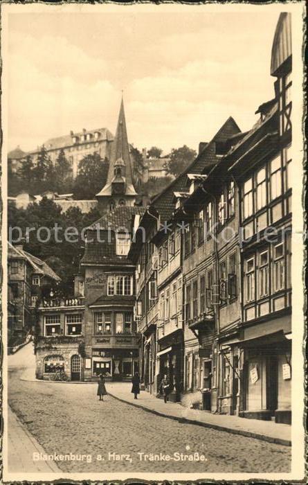 Blankenburg Harz Traenke Strasse